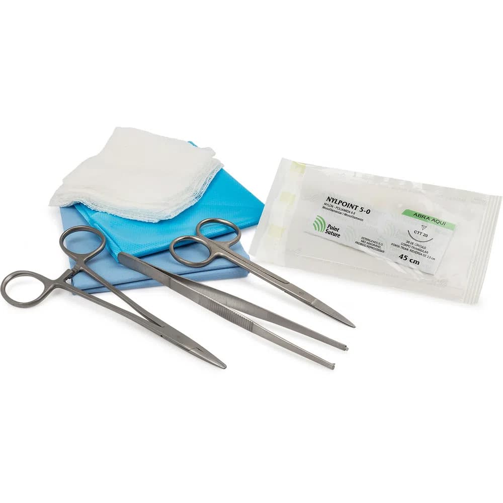 Kit De Sutura Estéril Descartável Kolplast - Portal do Médico
