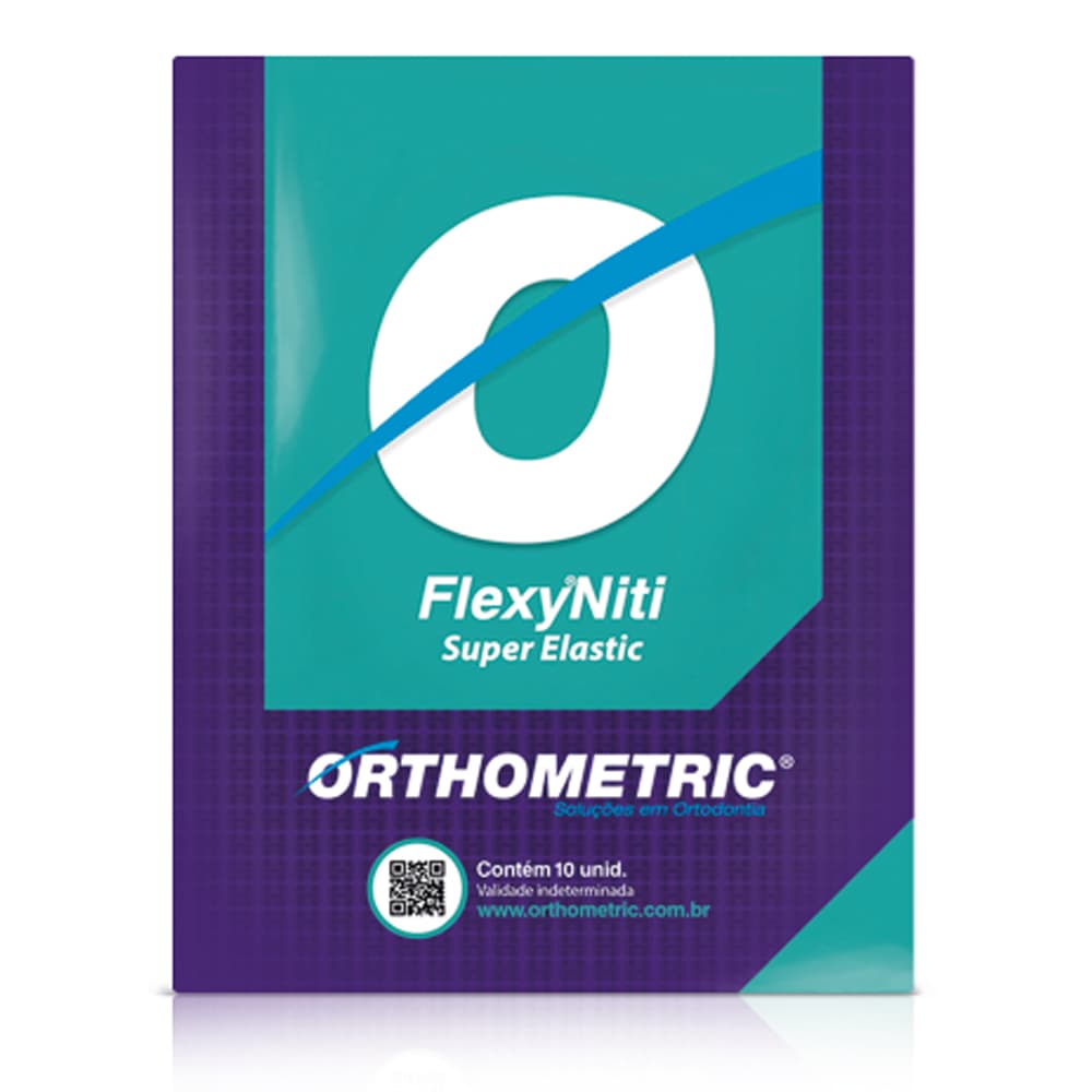 Arco Flexy Niti Super-Elastic Retangular C/10 Un Inferior (0.017x0.025)