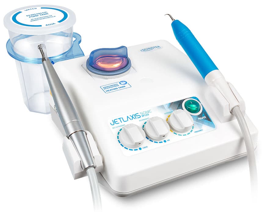 Ultrassom Piezoelétrico 32khz E Jato De Bicarbonato Com Bomba Peristáltica Jetlaxis Sonic Bp - Portal do Médico