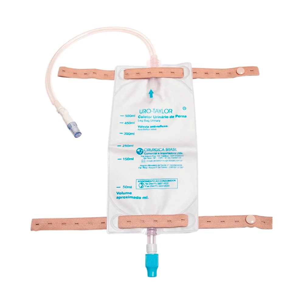 Coletor De Urina Perna Com Extenção Taylor (500ml)
