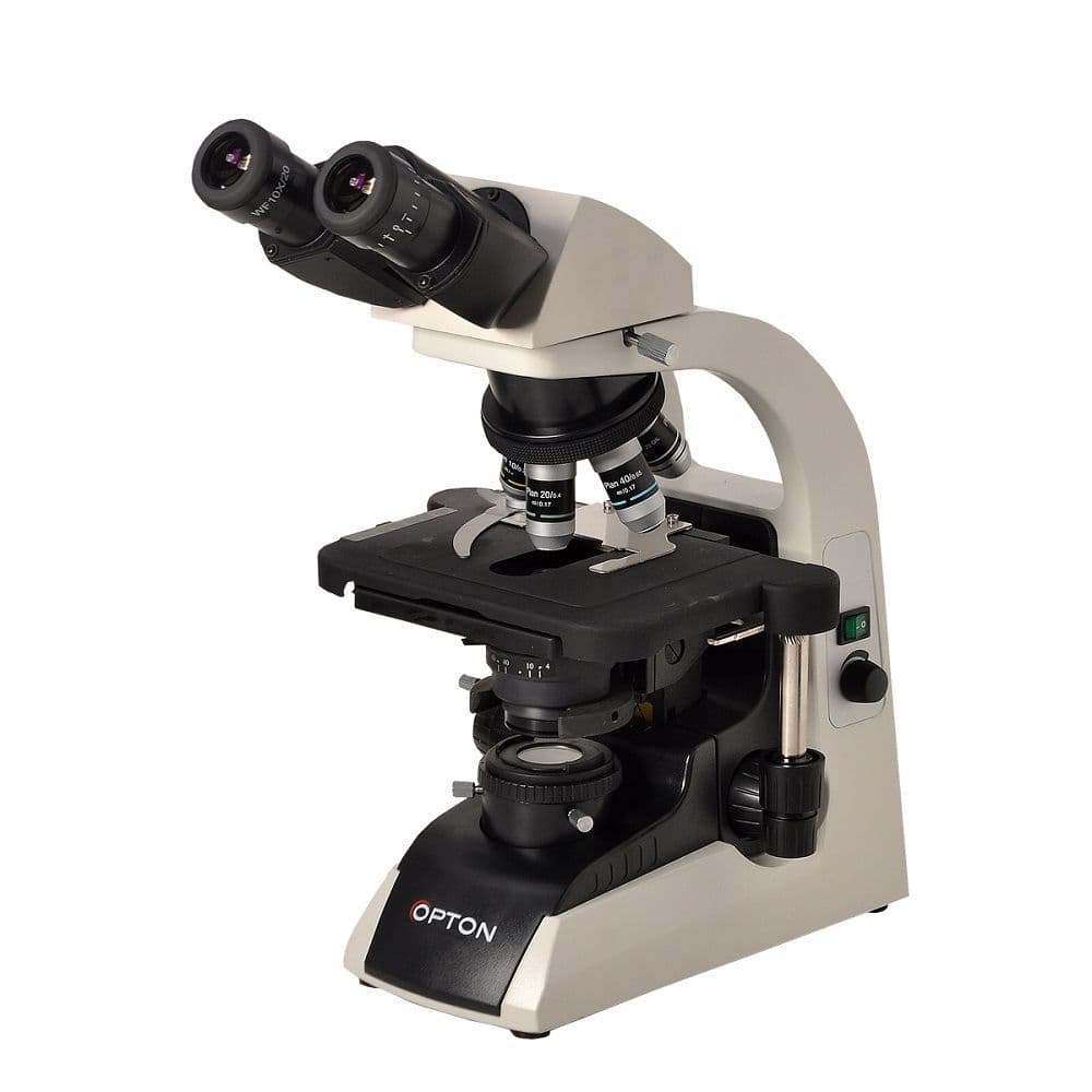 Microscópio Biológico Binocular com Aumento 40x 1.000x ou 40-1.500x - Portal do Médico