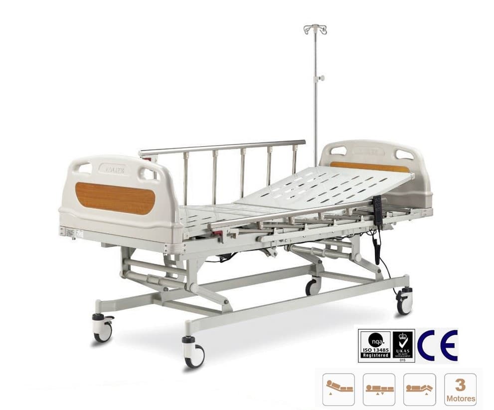 Cama Hospitalar Motorizada 3 movimentos AOLIKE - ALK06-B03L - Portal do Médico