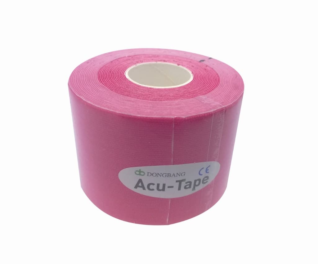 Acu-Tape 5cmx5m Bandagem Elástica Dong Bang (Rosa)