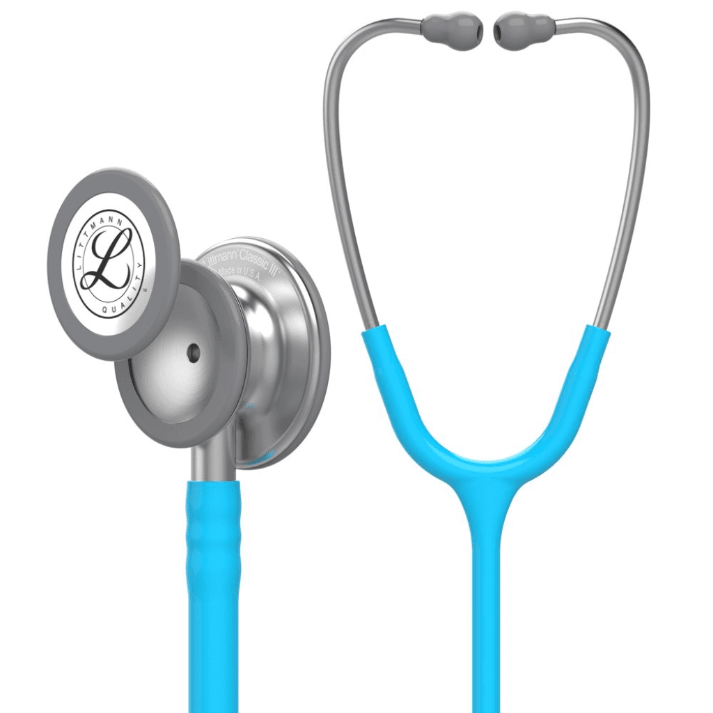 Estetoscópio Littmann Classic III - 5835 Turquesa Tradicional - 3M