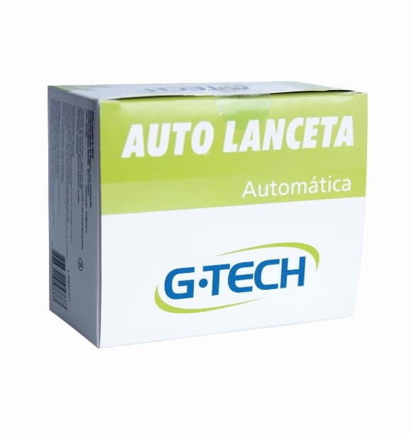 Lanceta De Segurança Automática 100un G-Tech (23g) - Portal do Médico