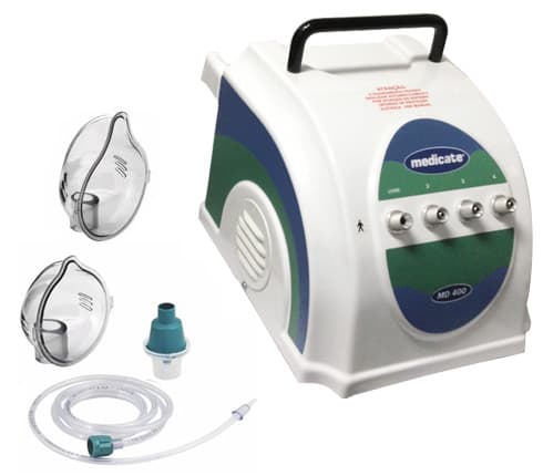 Inalador Nebulizador Hospitalar 4 saídas