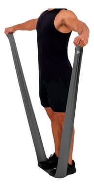 Faixa Elástica Látex Nível Forte Fisioterapia - Hidrolight