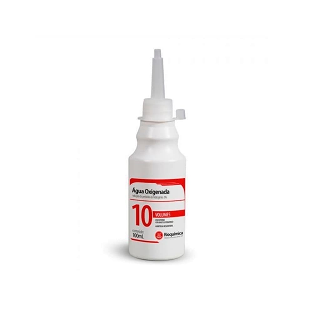 Água Oxigenada 10 Volumes 100ml Rioquímica - Portal do Médico