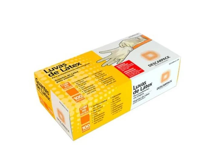 LUVA DESC. PROC C/PO P C/100 UND – DESCARPACK