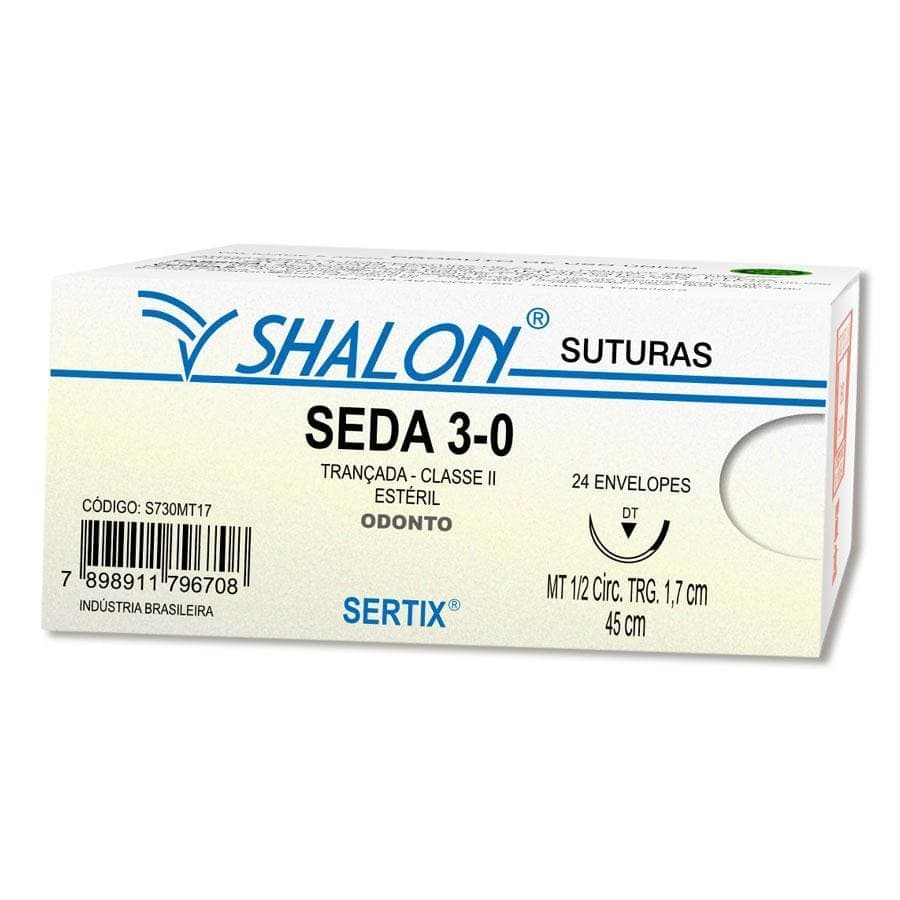 FIO SEDA 3-0 C/AG 3.0CM 3/8 CR C/24(S730CR30) – SHALON