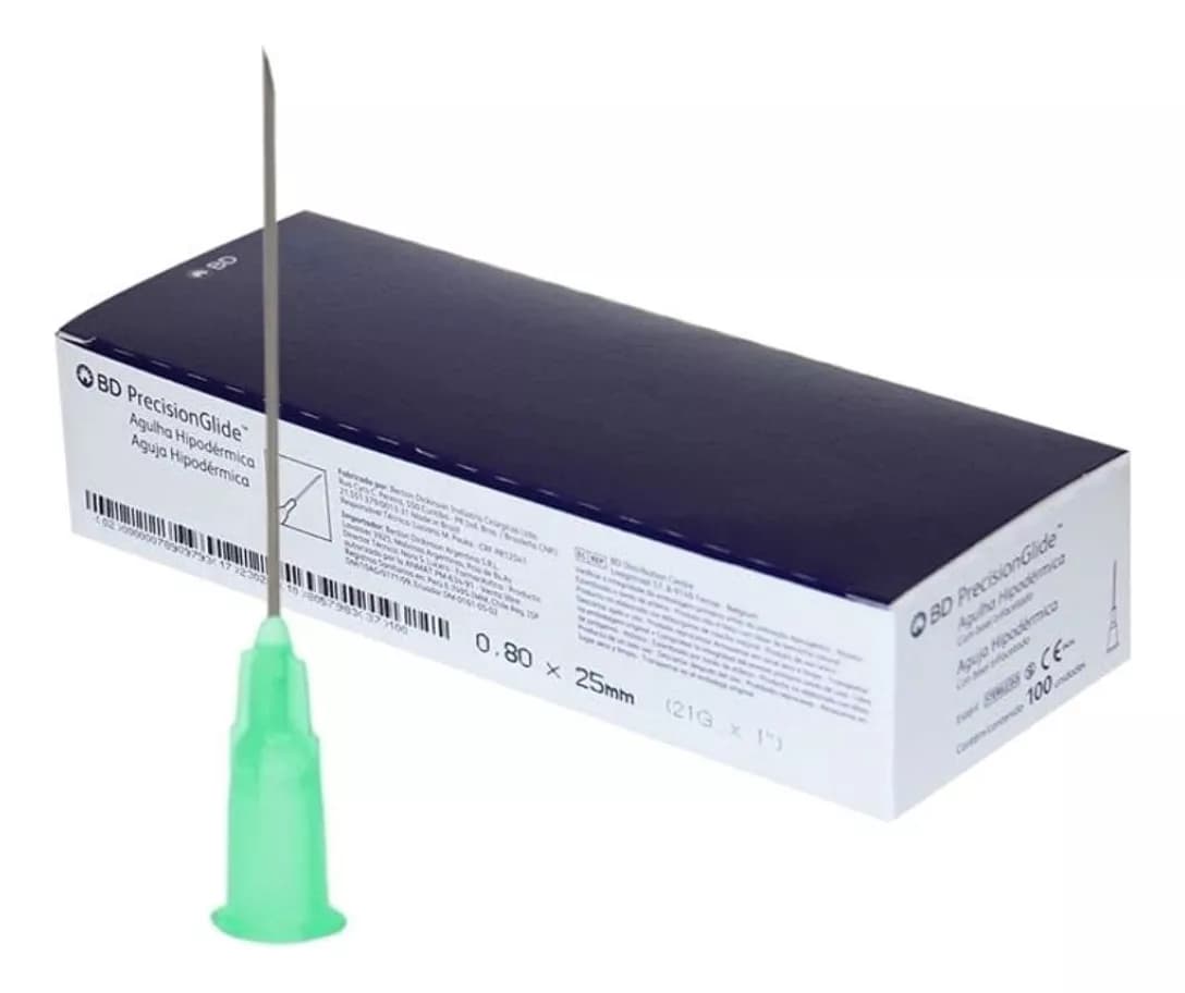 AGULHA PRECISION 25 X 08 C/100 UND – BD