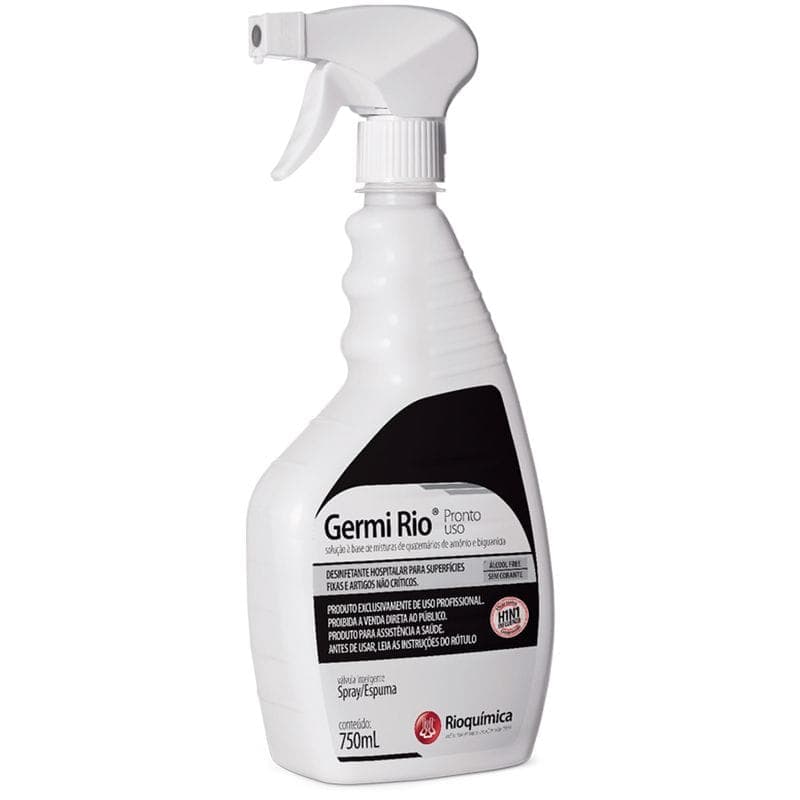 GERMI RIO PRONTO USO SPRAY/ ESPUMA 750ML – RIOQUIMICA